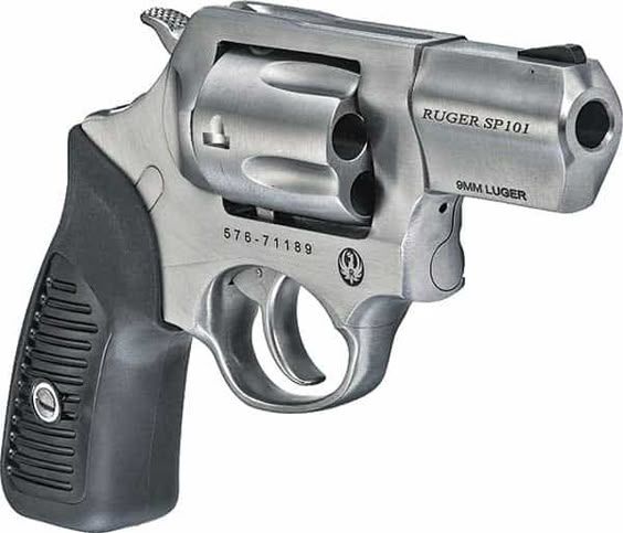 Ruger GP100 Stainless Steel .357 Magnum Revolver with Rubber Grips