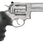 Ruger GP100 Double-Action .357 Magnum Full-Sized Revolver Full-sized stainless steel Ruger GP100 double-action revolver.